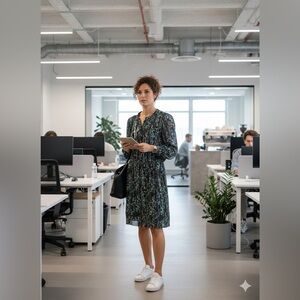 🌟 NEW ARRIVAL: Stunning Reiss Floral Print Long Sleeve Tie-Waist Dress - Size 6